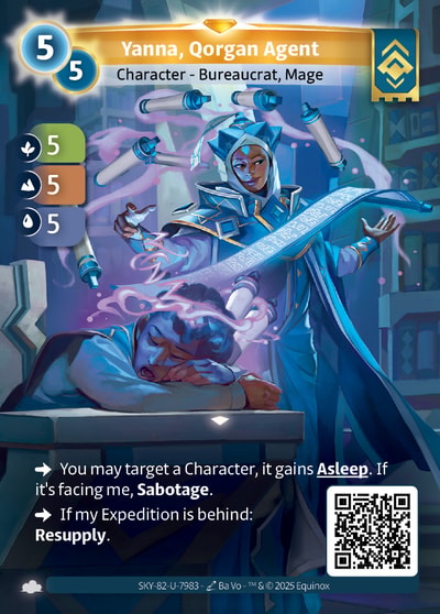 Yanna, Qorgan Agent