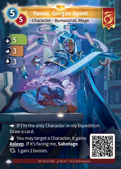 Yanna, Qorgan Agent