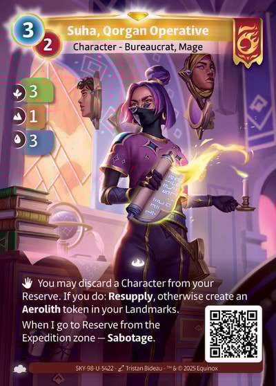 Suha, Qorgan Operative