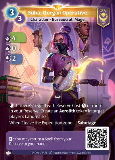 Suha, Qorgan Operative