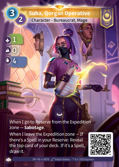 Suha, Qorgan Operative