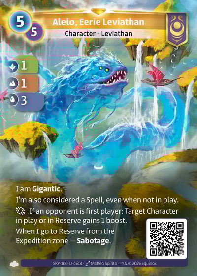 Alelo, Eerie Leviathan