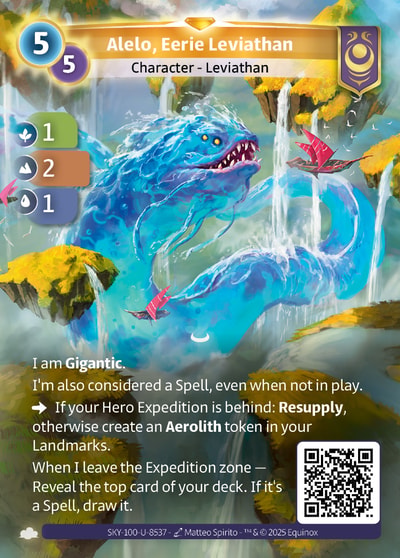 Alelo, Eerie Leviathan