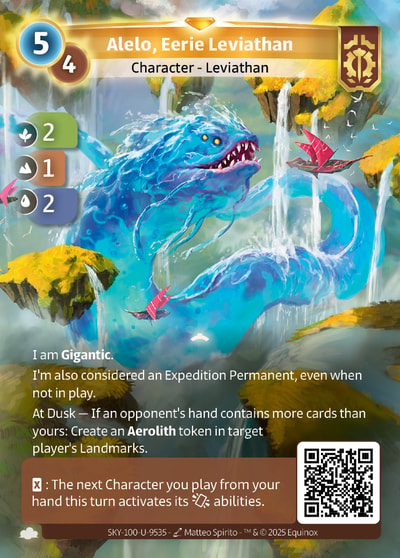 Alelo, Eerie Leviathan