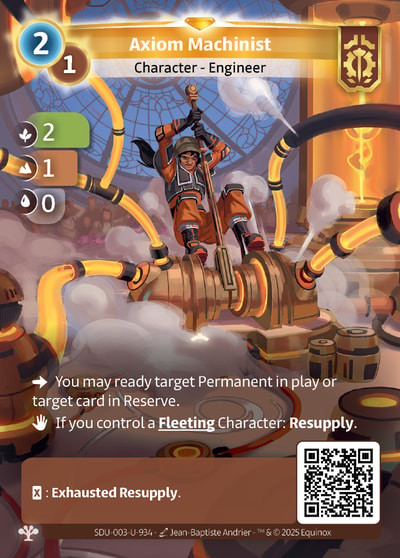 Axiom Machinist