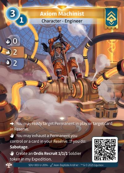 Axiom Machinist
