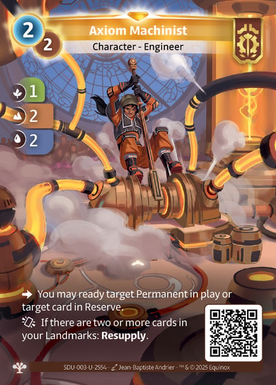 Axiom Machinist