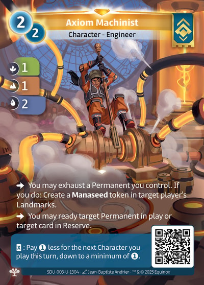 Axiom Machinist