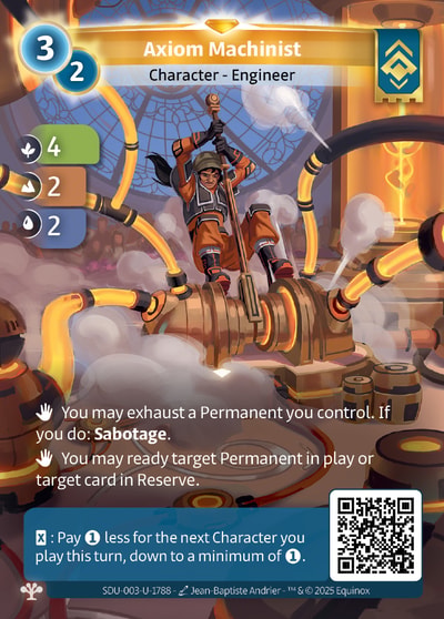 Axiom Machinist