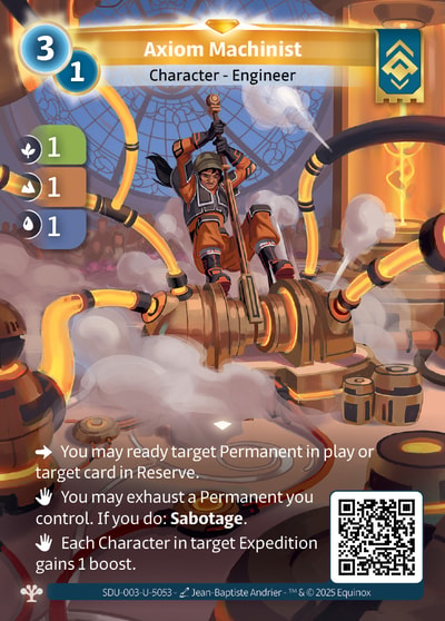 Axiom Machinist