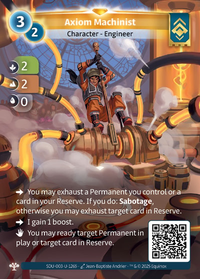 Axiom Machinist