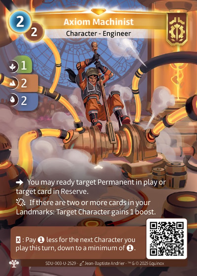 Axiom Machinist