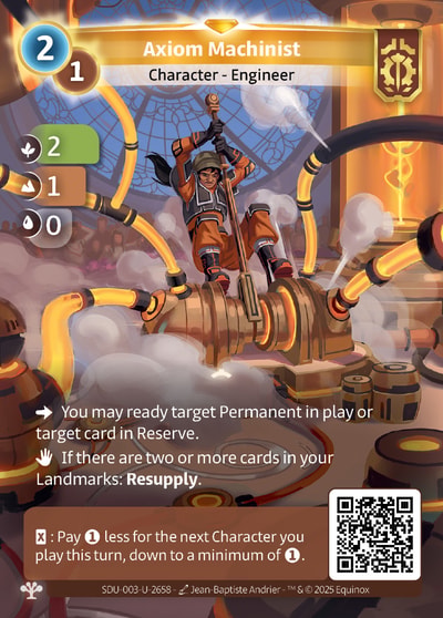 Axiom Machinist