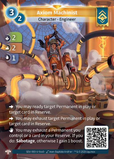 Axiom Machinist