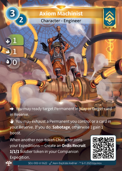 Axiom Machinist