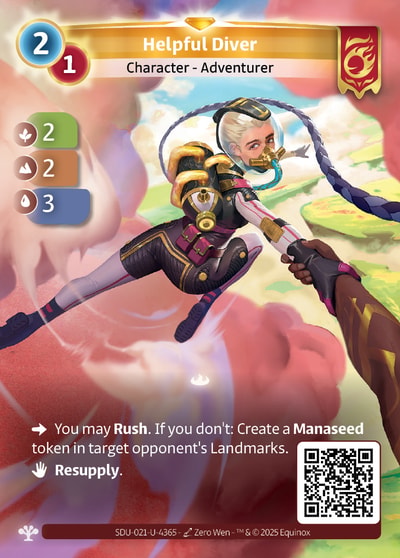 Helpful Diver