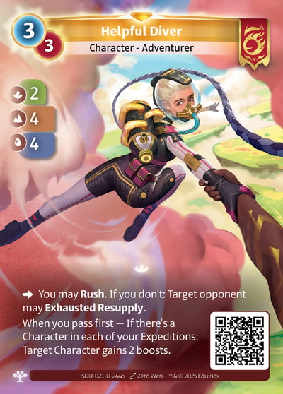 Helpful Diver