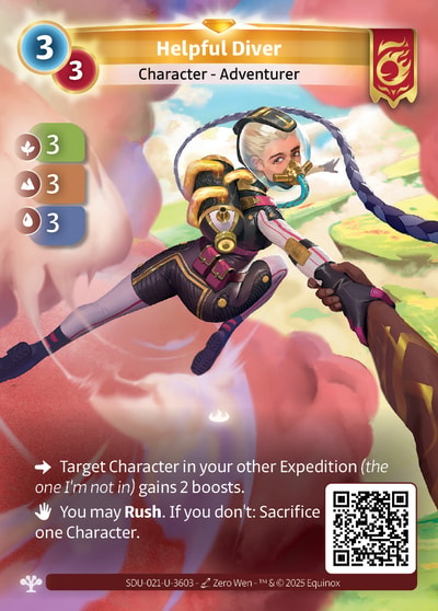 Helpful Diver