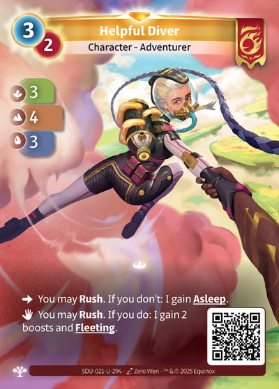 Helpful Diver