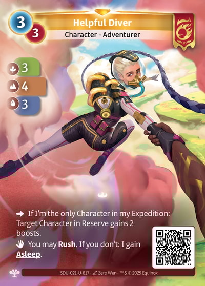 Helpful Diver