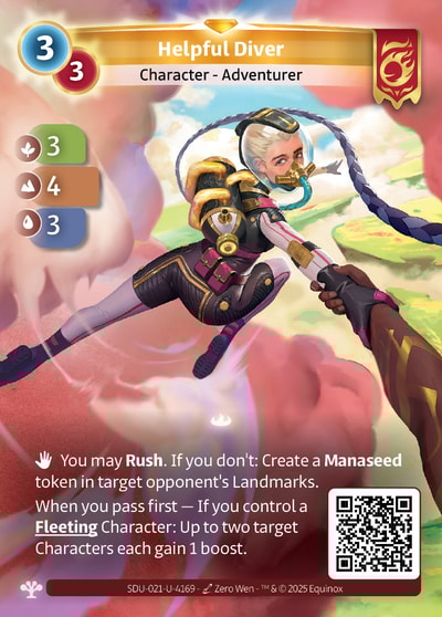 Helpful Diver