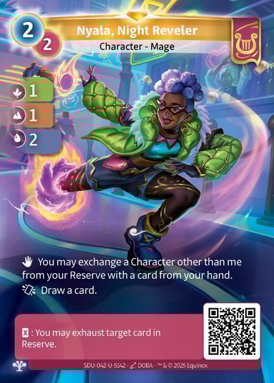 Nyala, Night Reveler