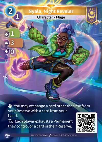 Nyala, Night Reveler