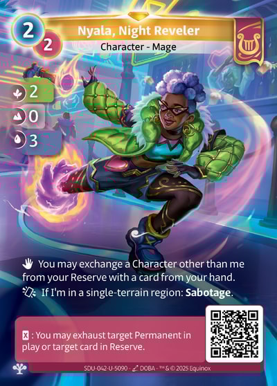 Nyala, Night Reveler