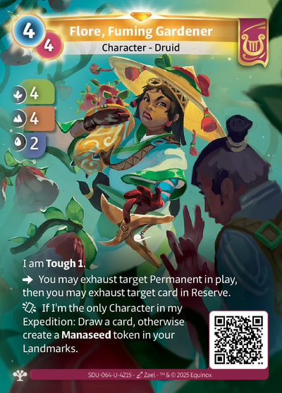Flore, Fuming Gardener