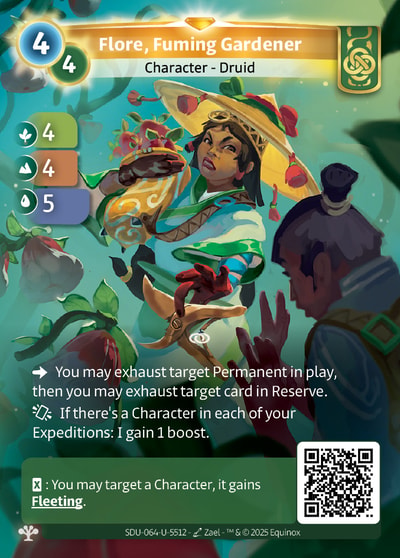 Flore, Fuming Gardener