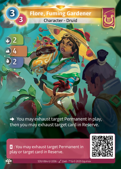 Flore, Fuming Gardener