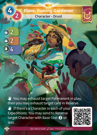 Flore, Fuming Gardener
