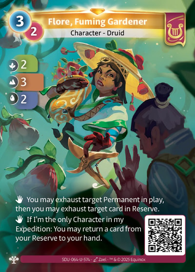 Flore, Fuming Gardener