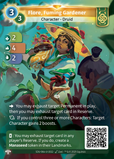 Flore, Fuming Gardener