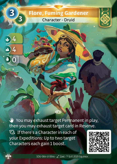 Flore, Fuming Gardener