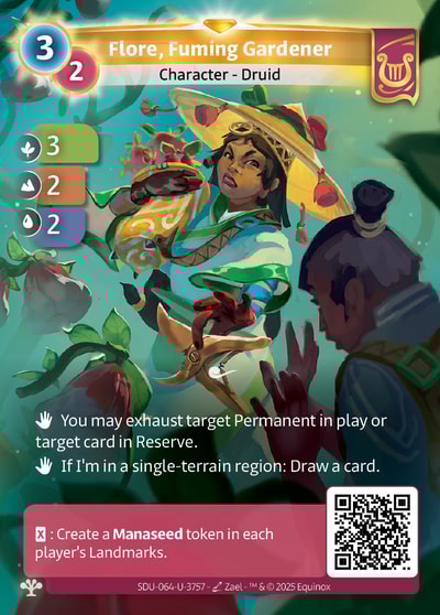 Flore, Fuming Gardener