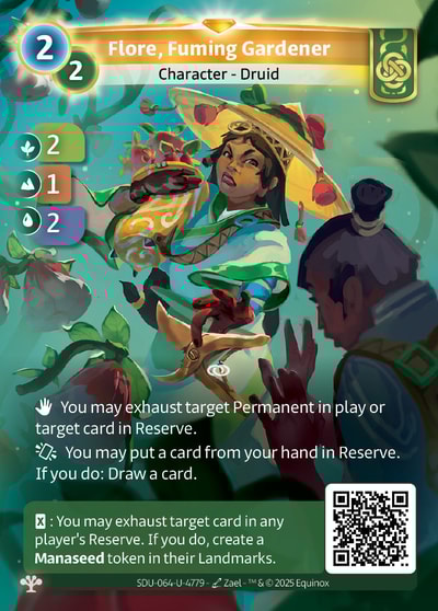 Flore, Fuming Gardener