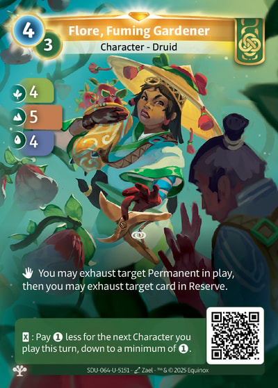 Flore, Fuming Gardener