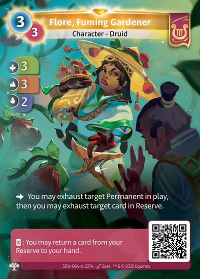Flore, Fuming Gardener