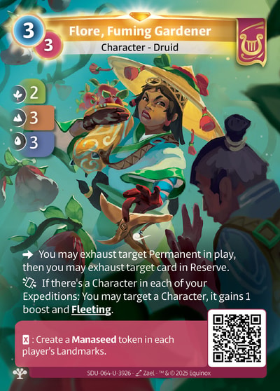 Flore, Fuming Gardener