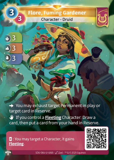Flore, Fuming Gardener