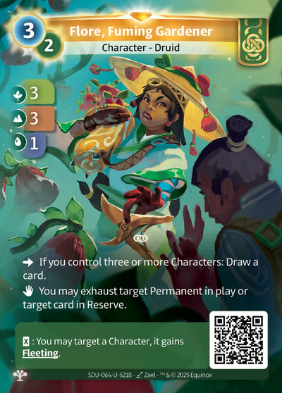Flore, Fuming Gardener