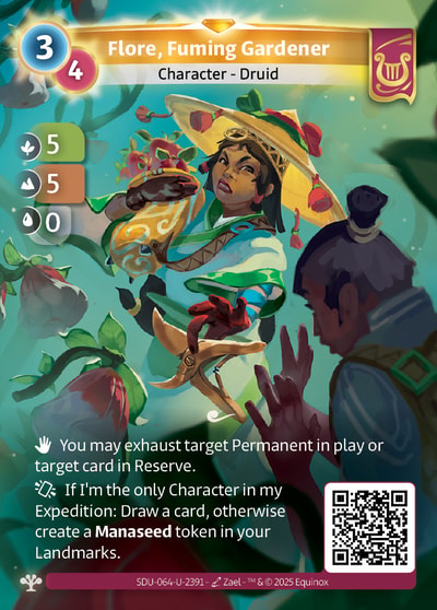 Flore, Fuming Gardener