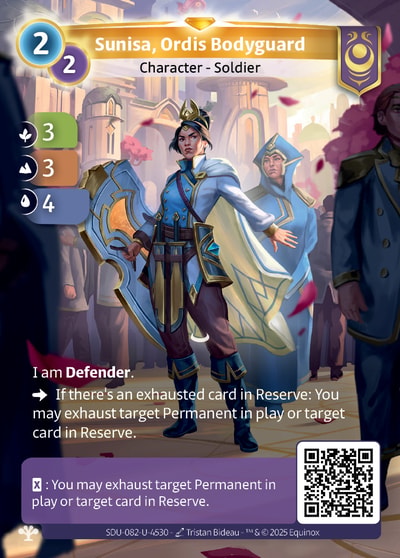 Sunisa, Ordis Bodyguard