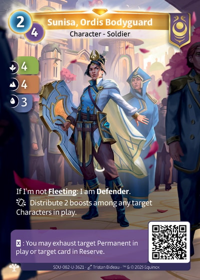 Sunisa, Ordis Bodyguard