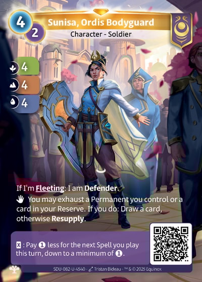 Sunisa, Ordis Bodyguard