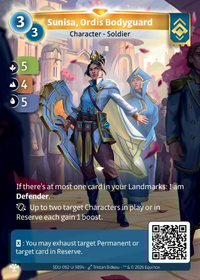 Sunisa, Ordis Bodyguard