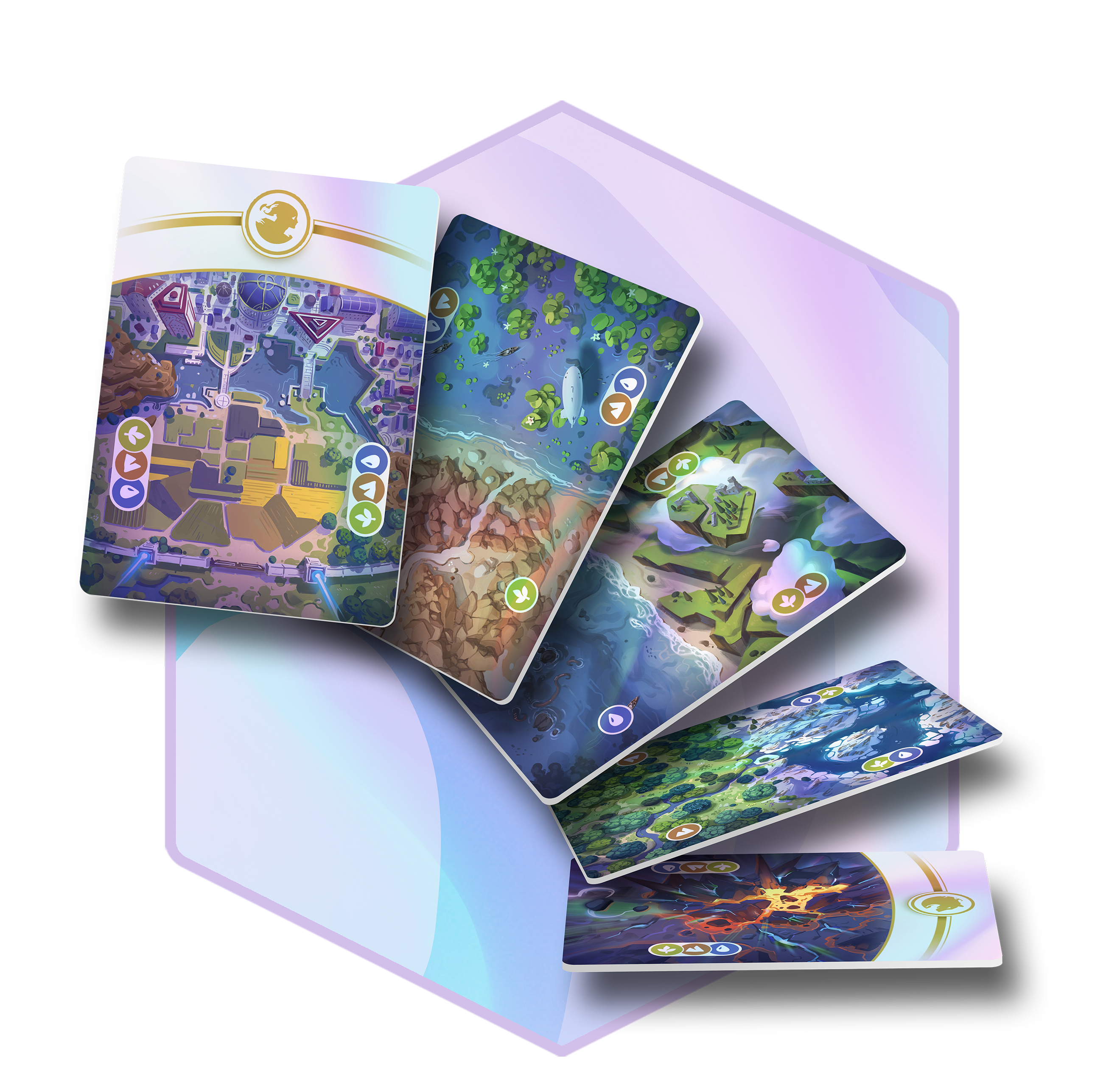 Adventure cards from Beyond the Gates